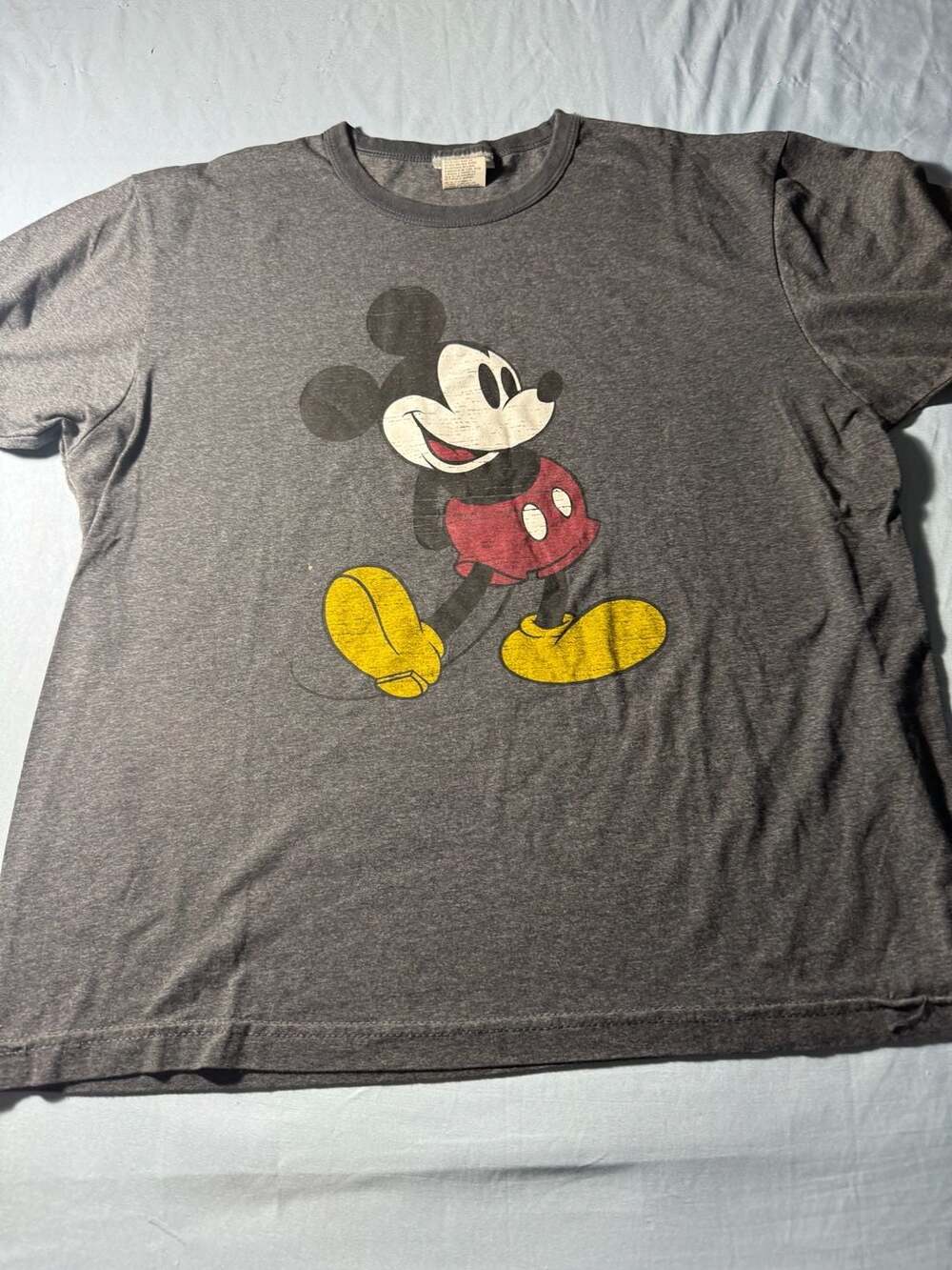Walt Disney World Mickey Mouse T-Shirt Size L Gray